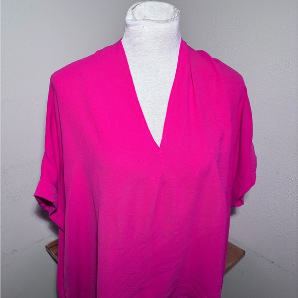 Charolette Avery Split Neck Blouse - Picture 4 of 6